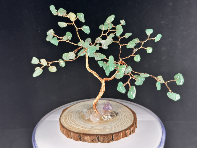 “Wisdom” Natural Crystal Feng Shui Tree