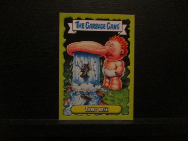 Ronny Nose - (Topps) The Garbage Gang Original Trading Card #45