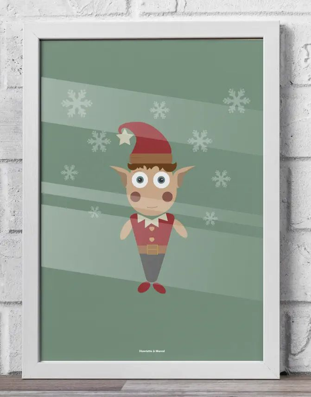 09 - Affiche enfant lutin