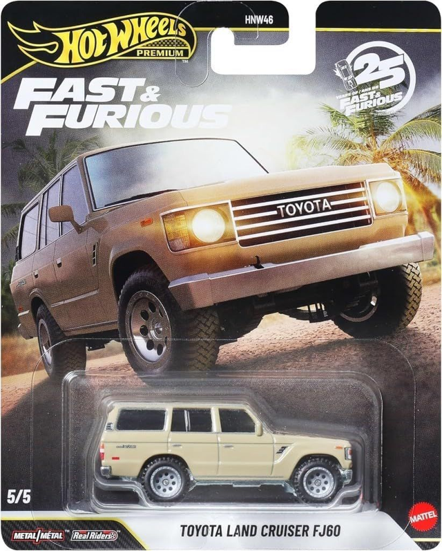 Hot Wheels Premium Fast &amp; Furious - Toyota Land Cruiser FJ60 in Beige
