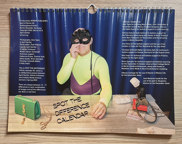 SPOT THE DIFFERENCE Infinity Calendar - 3rd Edition (2026)