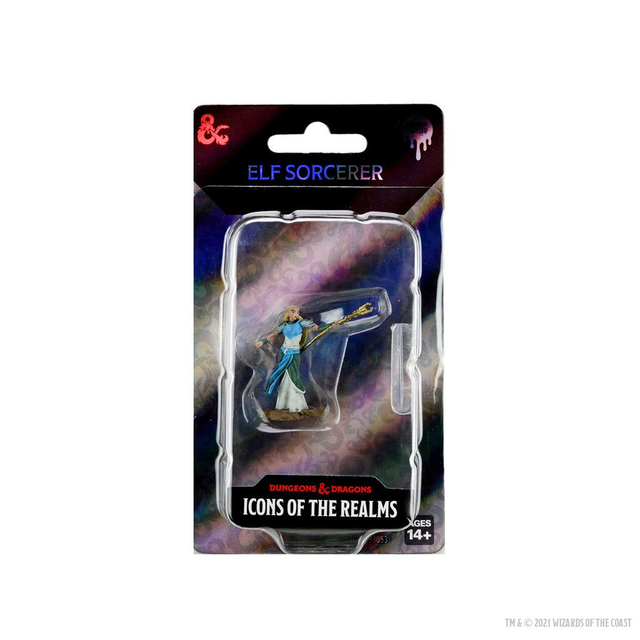 Dungeons &amp; Dragons: Icons of the Realm Elf Sorcerer Miniature