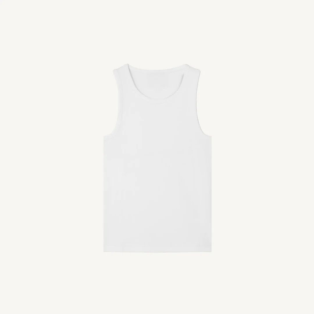 Tank top white unisex