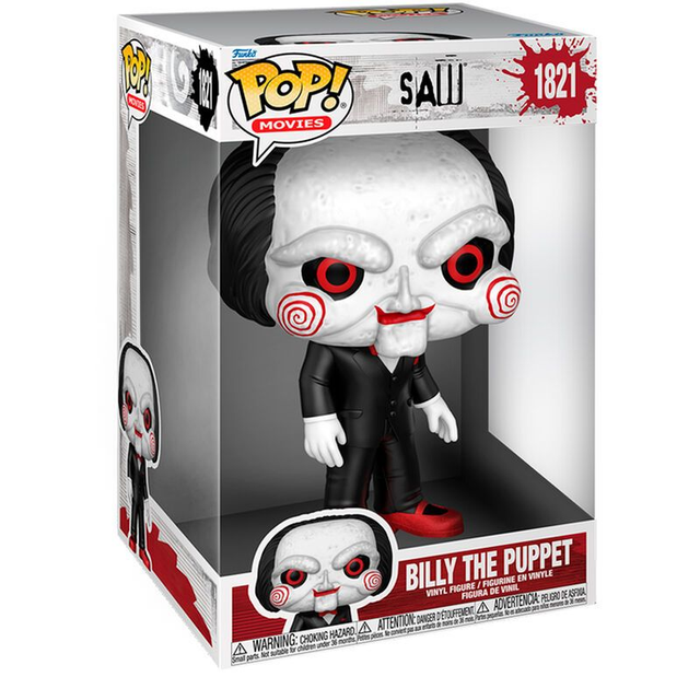 Funko - Saw Billy the Puppet 25cm JUMBO POP!