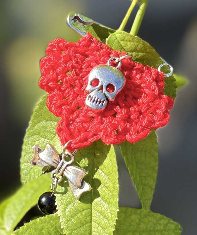 Broche - Red Skull