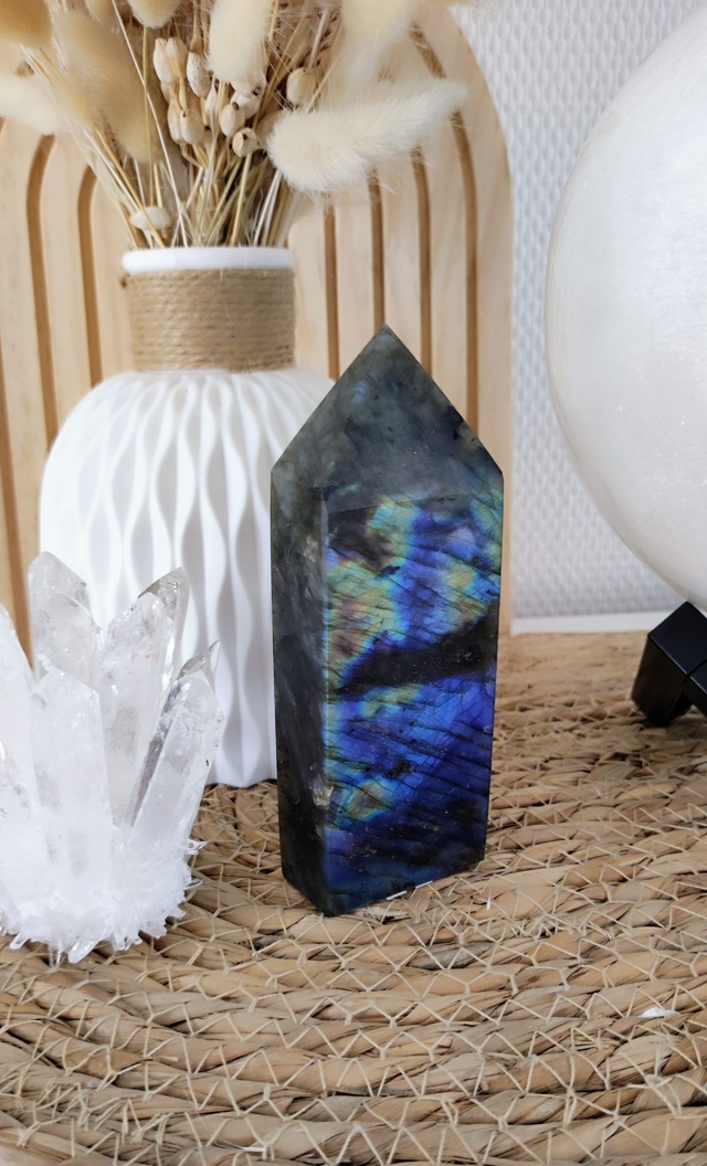 Bloc pointe Labradorite