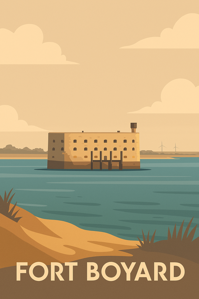 Affiche photo – Fort Boyard