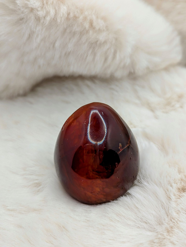 Œuf en Cornaline Naturelle