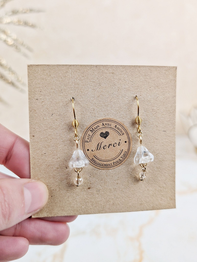 Boucles Fleurs de Glace