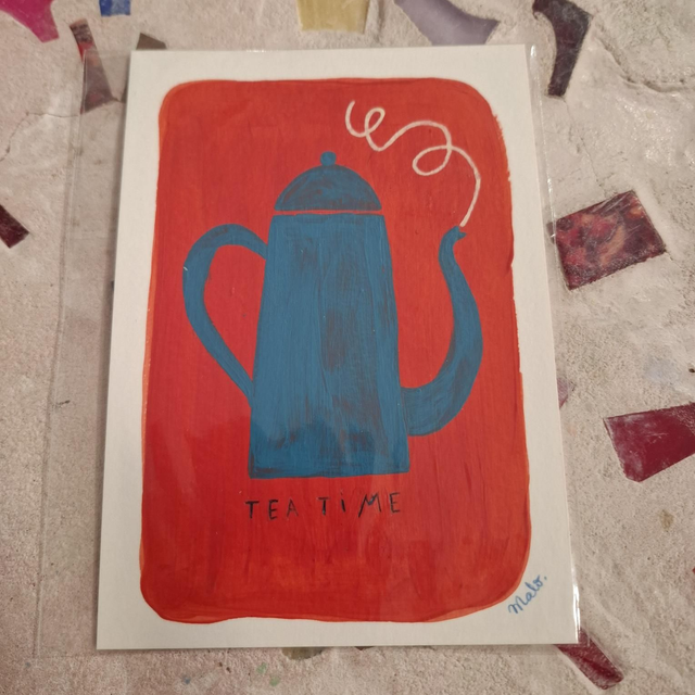 Mal22 A6 originale Tea time