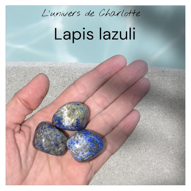 Pierre roulée "Lapis lazuli"