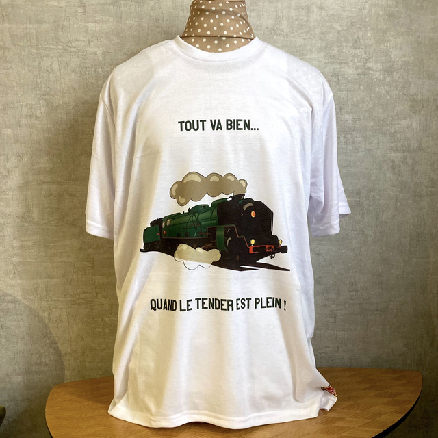 T shirt "tout va bien..."
