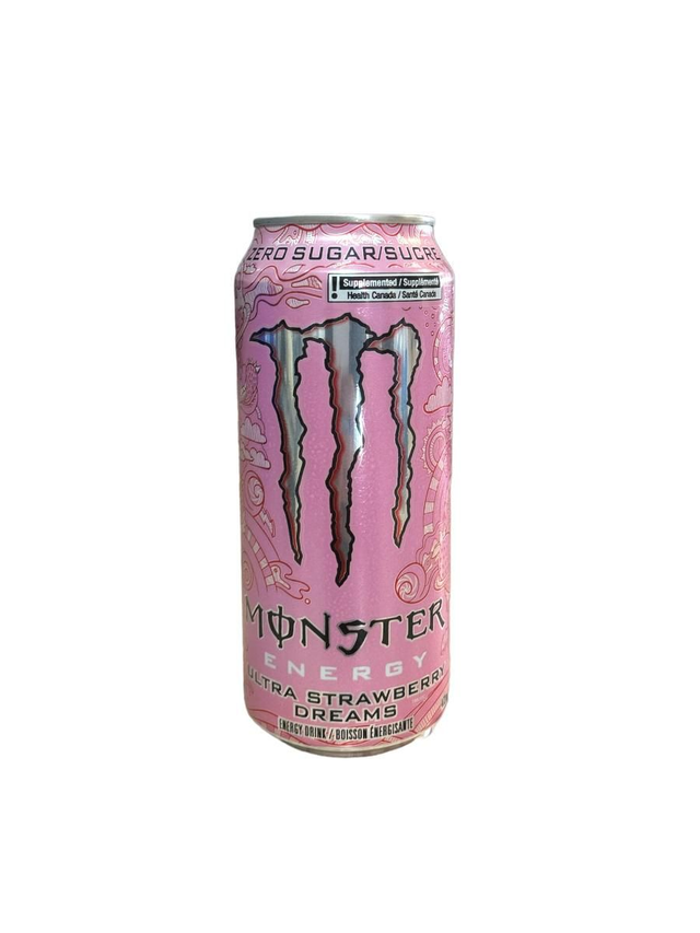 Monster Energy - Ultra Strawberry Dreams Zero Sugar 473ml CANADIAN