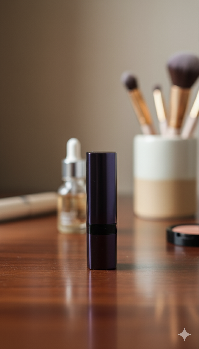 Rouge à lèvres shimmer razzle dazzle bordeaux brillant (Avon)