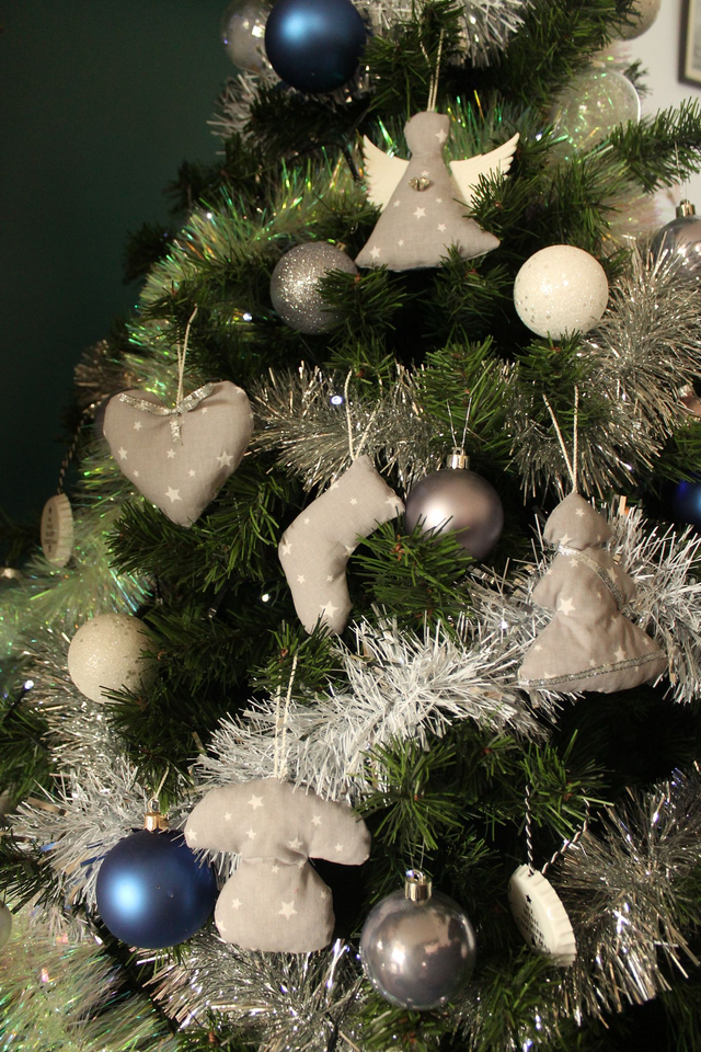 Lot de 5 suspensions coton