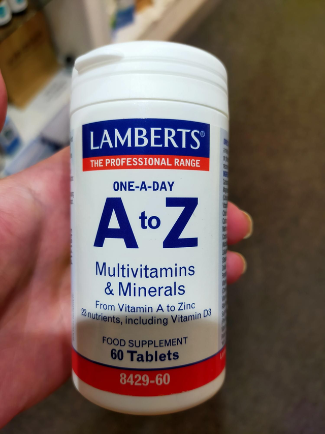 A to Z Multivitamin 60 Tablets Lamberts 8429-60