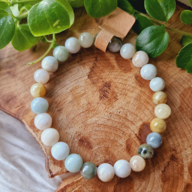 Jadeite 6mm Beaded Bracelet 