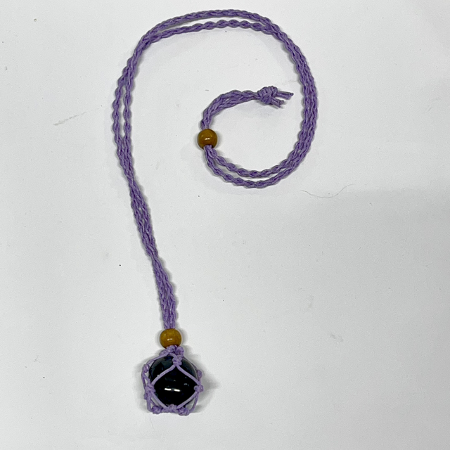 Adjustable Necklace - Lavender 