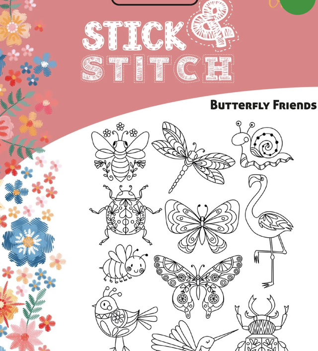 Stick and Stitch Books Various designs CWOC