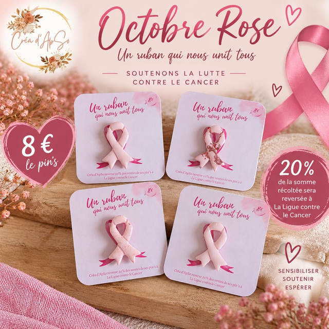 Pin's Octobre Rose