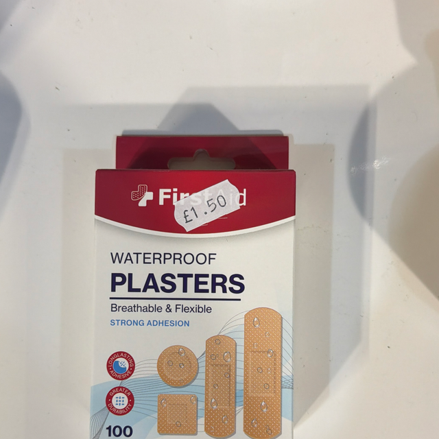 Waterproof plasters 