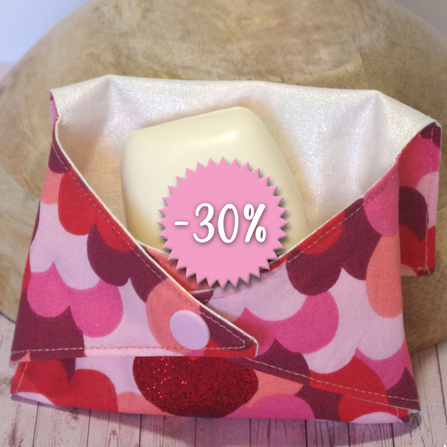 SÅPE La pochette à savon pratique, douce et réutilisable