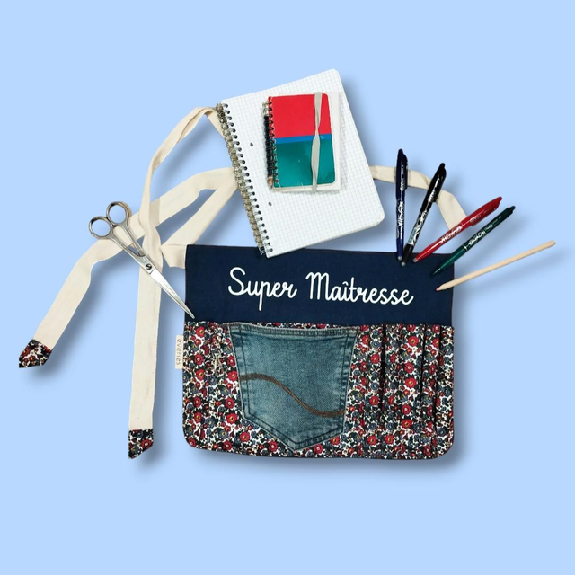 Tablier multi-rangements personnalisé 