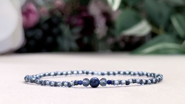 Bracelet | Sodalite Bleue - Trio 1