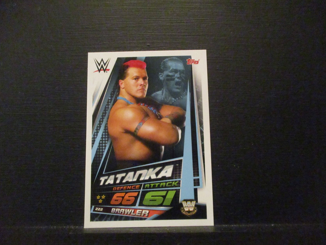 Tatanka - W Legends Slam Attax Universe Original Trading Card #222