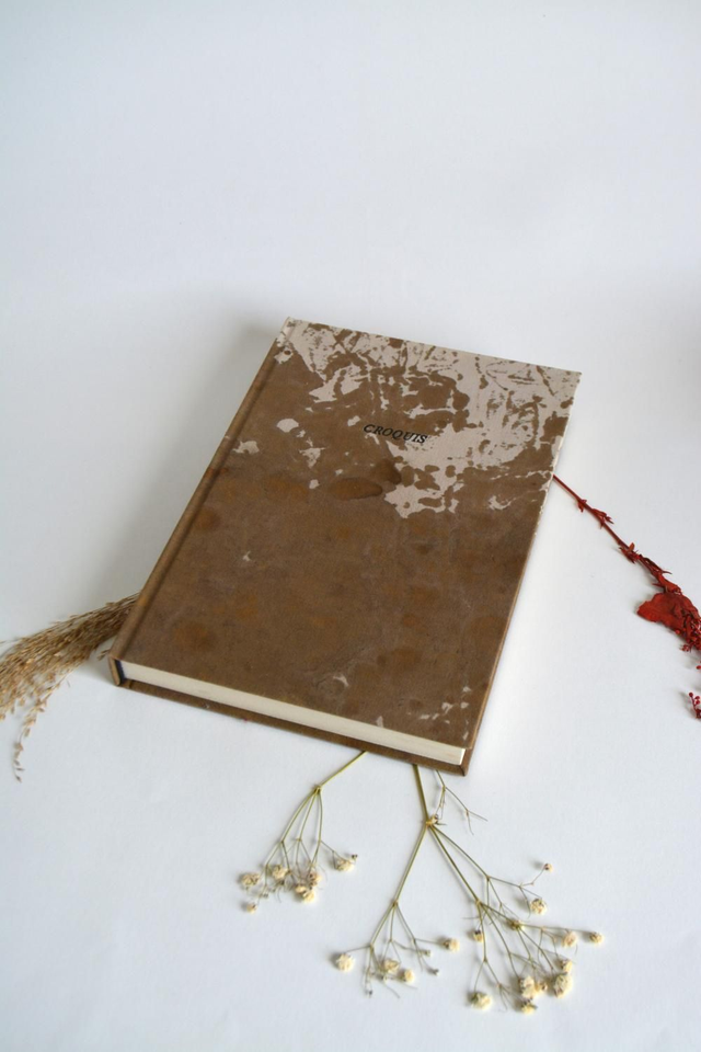 Carnet de croquis teinture végétale