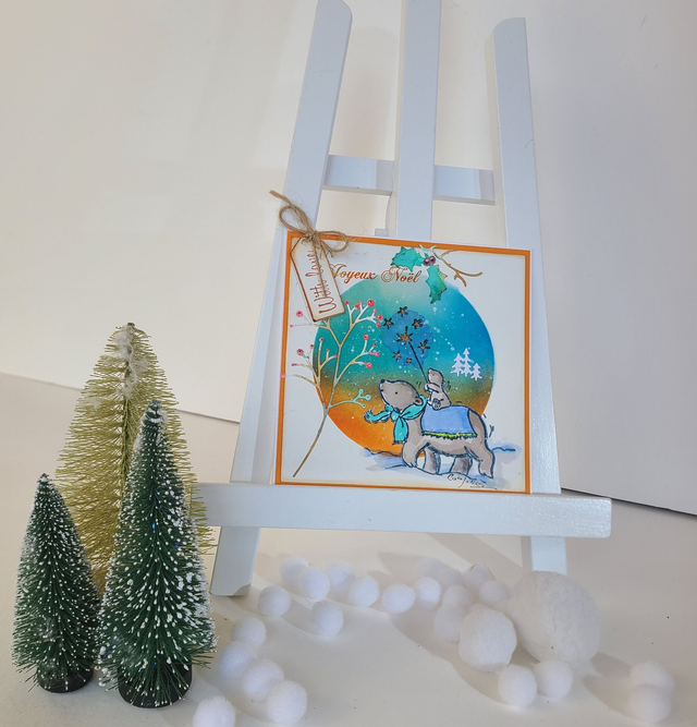 Carte de Noël - With Love