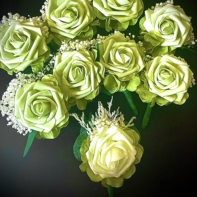 Boutonnière Fleur Artificielle 