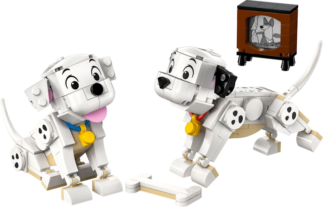 LEGO 43271 Die Welpen Lucky und Penny aus 101 Dalmatiner