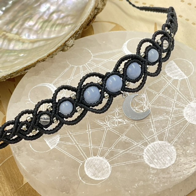 Collier CIRCÉ angélite