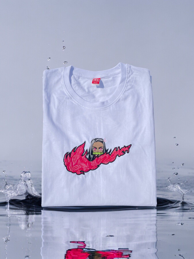 T-Shirt Nezuko Blanc