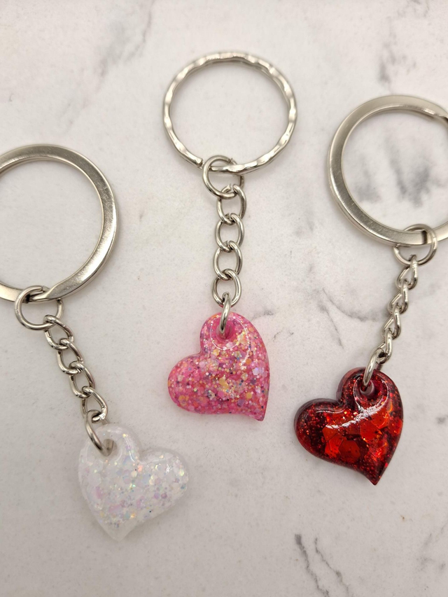 Heart key ring 