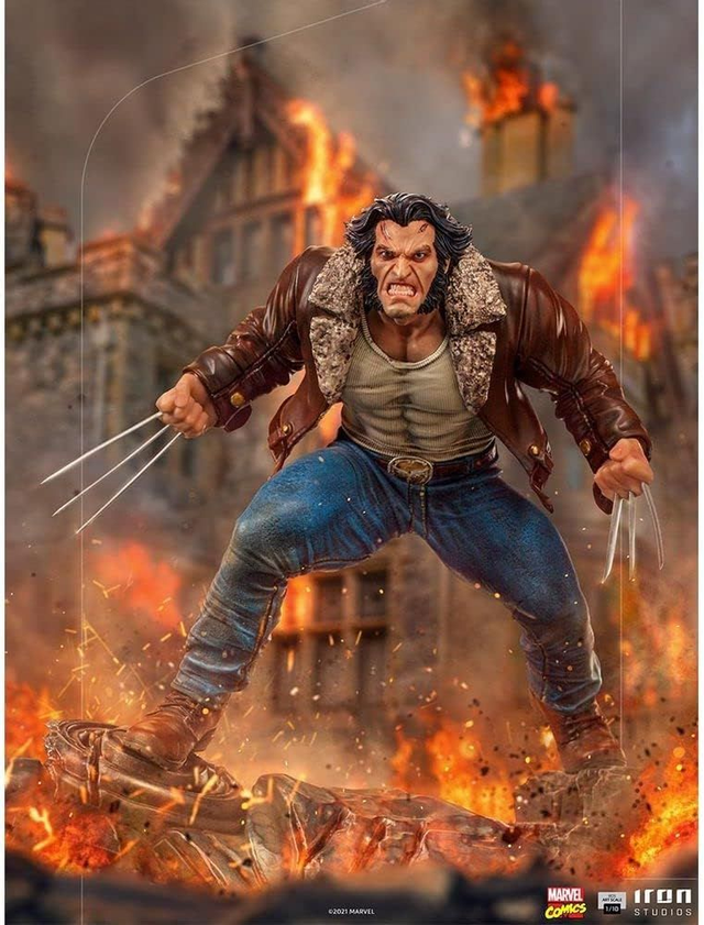 🐺X-MEN - Logan - Statuette BDS ArtScale 1/10 Iron Studios. Paga in 3 Rate Senza Interessi con PayPal!