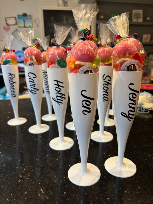 Personalised Champagne Flute