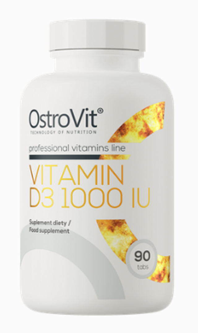 OstroVit Vitamina D3 1000 UI 90 compresse
