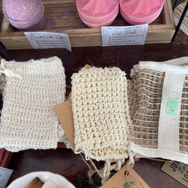 Jute Soap Bag