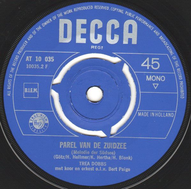 Trea Dobbs - Parel Van De Zuidzee