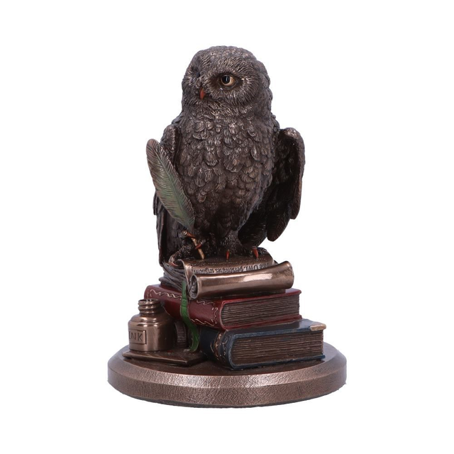 14.5cm An Owl's Tale Bronze Figurine