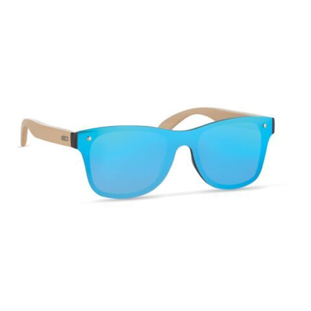 Sunglasses with mirrored lens