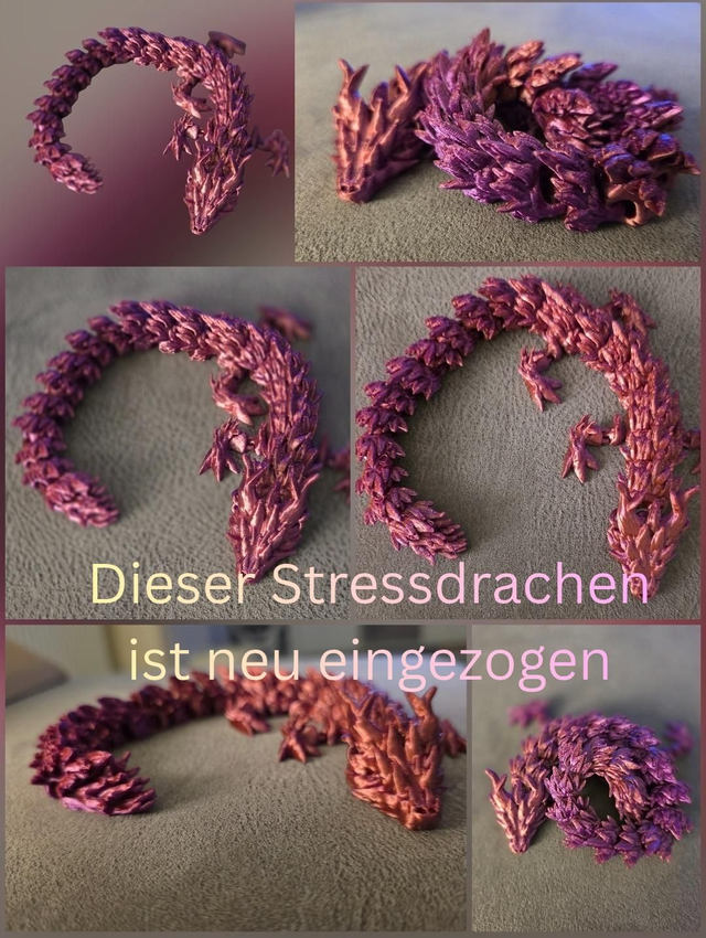 3D Flexibler Drache – beweglich & detailreich 🐉