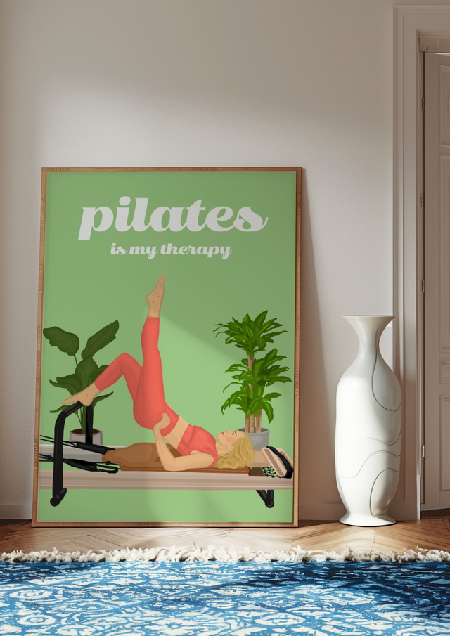 Pilates Is My Therapy - Print