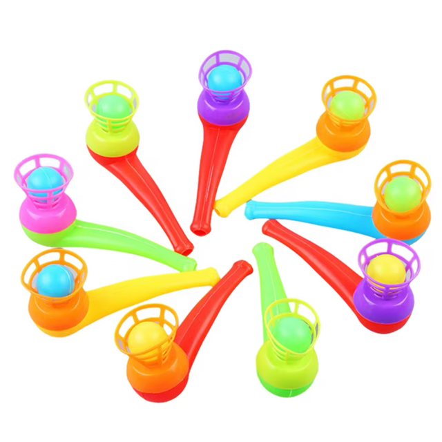 magique soufflant tuyau flottant jeu de balle enfants fête d&#039;anniversaire