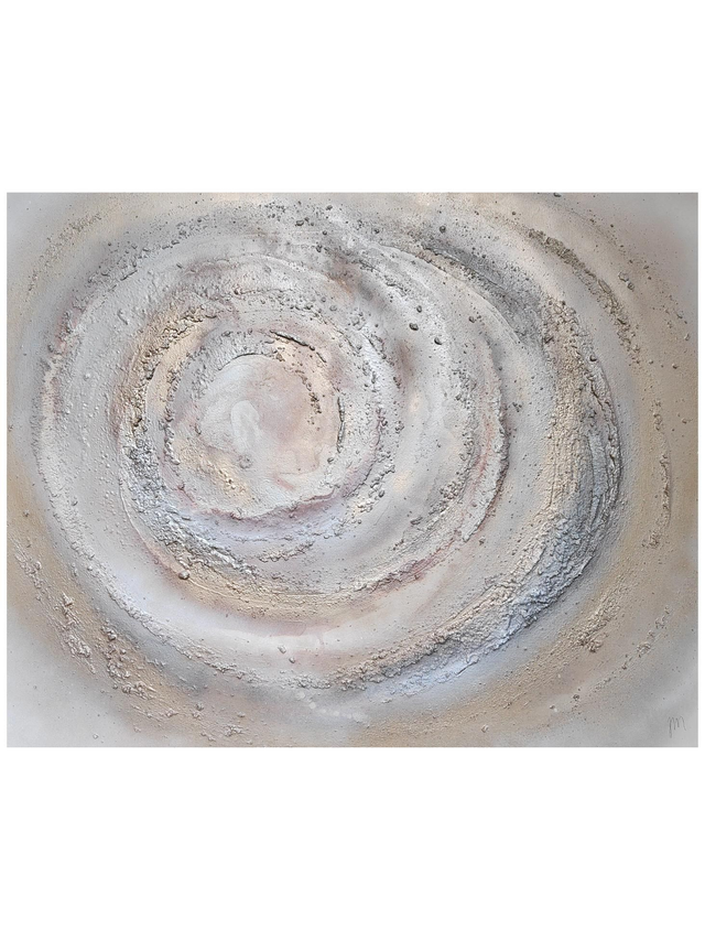 &quot;Ripples of our time&quot; - 81 x 65 cm