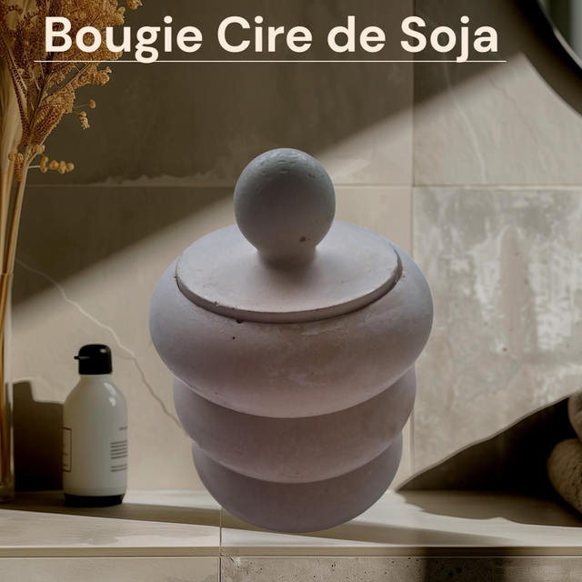 Bougie Contenant en céramique 