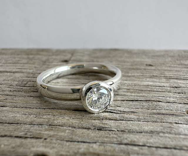 Moissanite Ring