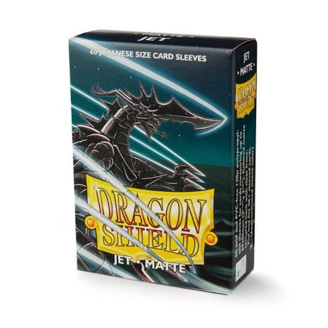 Dragon Shield - Matte Japanese Size Sleeves 60pk - Jet